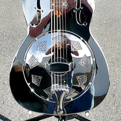 REGAL RC-2 Reso Resonator Round Neck Acoustic Guitar w Hardshell Case - Mint Cond - Free Shipping image 24