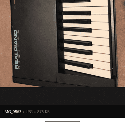 General Music Digital Real Piano Pro 2 1998 black