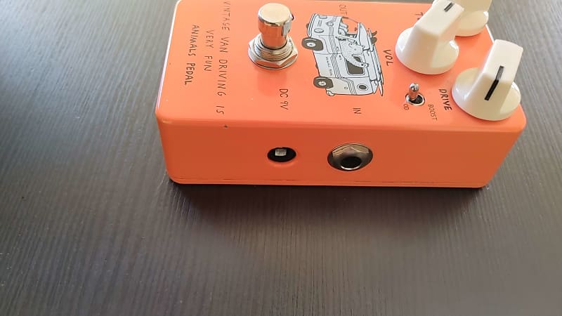 Animals Pedal Vintage Van Driving Is Very Fun Overdrive V1 | Reverb