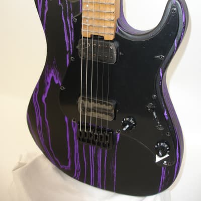ESP LTD SN-1000 HT - Solid Body Electric Guitar Purple Blast image 3