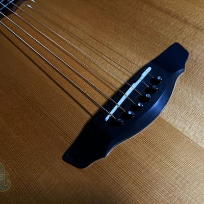 Grimes Custom Keola Beamer Double Hole Koa/Adirondack Steel String Acoustic Gtr w/Calton Case—MINT image 7