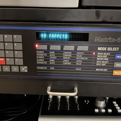 Oberheim Matrix 6R Rackmount 6-Voice Synthesizer 1986 - Black