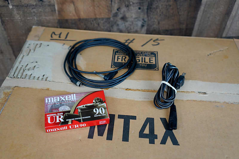 Yamaha MT4X Multitrack Cassette Recorder Bundle in Box w Yamaha MT4X Multitrack Cassette Recorder Bundle in Box w