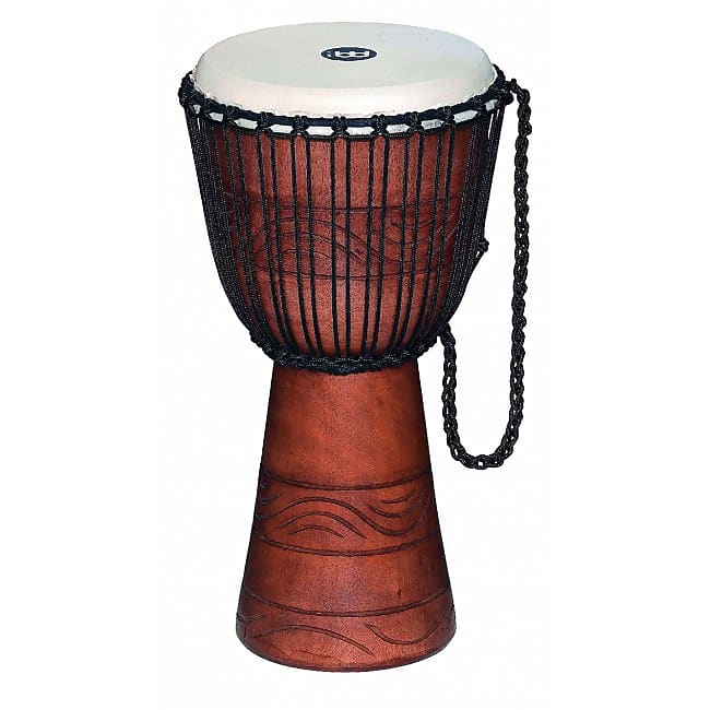 MEINL ADJ2-M+BAG medium Water Rhythm Djembe inkl. Tasche, braun image 1