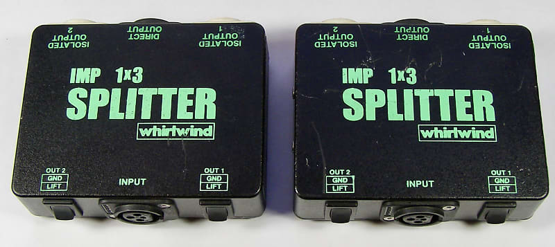Whirlwind SPLIT6 Line Level Parallel Splitter | Reverb
