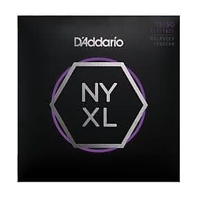 D'Addario NYXL1150BT Nickel Wound Electric Strings, Balanced Tension Medium image 1