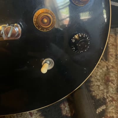 Left Handed Gibson Les Paul Double Cut Custom 2007 - Black image 13