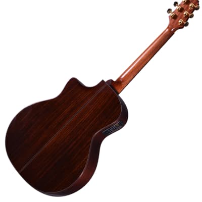 Crafter KGAE 18 SR PREMIUM GA Acoustic Guitar Top Back Solid Dual Source Pickup image 2