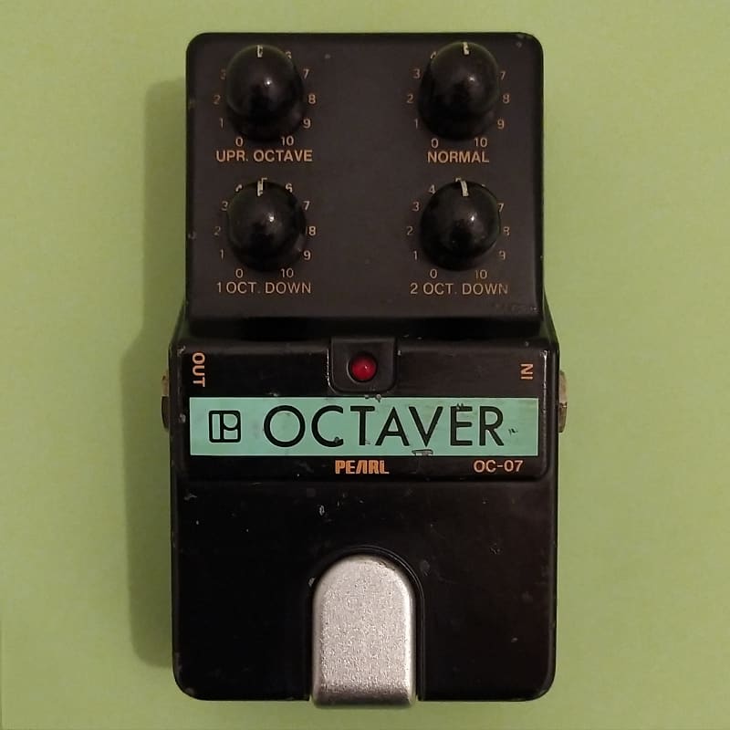 PEARL オクターバー　OC-07 Pearl OC-07 Octaver Demo - YouTube