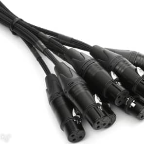 Mogami Gold 8 TRS-XLRF 8-channel 1/4 inch TRS Male to XLR Female Snake - 10 foot image 4