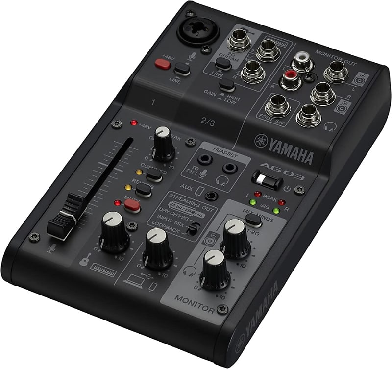 Yamaha AG03 MKII 3 Channel Analog Mixer | Reverb