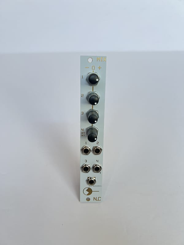 Nonlinearcircuits 4hp Attenuverting Mixer CV Audio Eurorack Synth Module NLC image 1