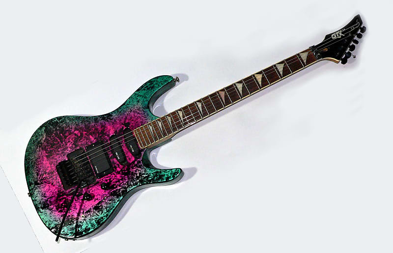 Kaman music GTX 33  エレキギター Used Kaman GTX 33 BLACK CRACKLE Solid Body Electric Guitar