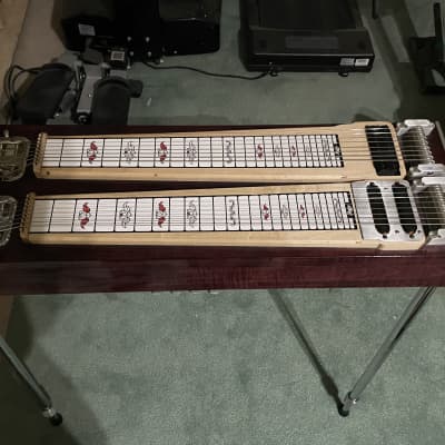 Hudson Double Neck Pedal Steel 8 str. each neck, open E and C6 Fender style and sound image 3