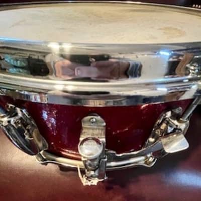 Slingerland No. 146 Hollywood Ace 5.5x14" 8-Lug Snare Drum with Rapid Strainer 1963 - 1976 - Red Sparkle image 14