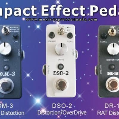ENO DM-3 EX Micro Distortion Guitar Effect Pedal Vintage / Turbo Modes True Bypass image 5