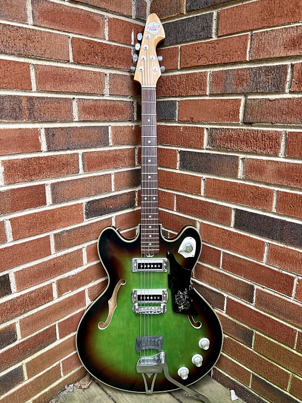 Teisco EP10T 1967 Green Burst | Reverb