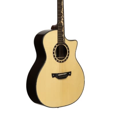 Acoustic Guitar - CRAFTER G-1000ce - Moon Landscape - Grand Auditorium - solid spruce top for sale