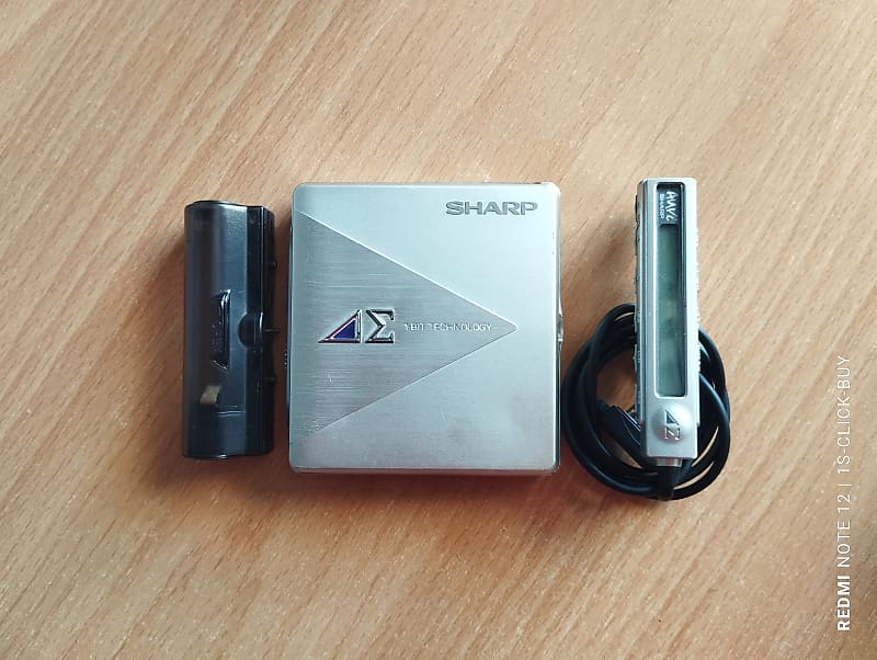 B0563 SHARP MD-SS421-S LIMITED WALKMAN Portable MD Player