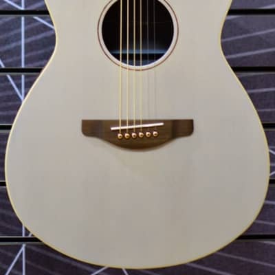 Yamaha STORIA I Mk 2 Concert Off-White Electro Acoustic Guitar image 6