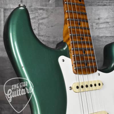 Fender Custom Shop '58 Stratocaster - Aged Sherwood Green Metallic with Hard Shell Case image 14