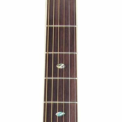 Daisy Rock DR6278 Wildwood Cutaway Acoustic Electric Guitar Royal Blue Burst image 3
