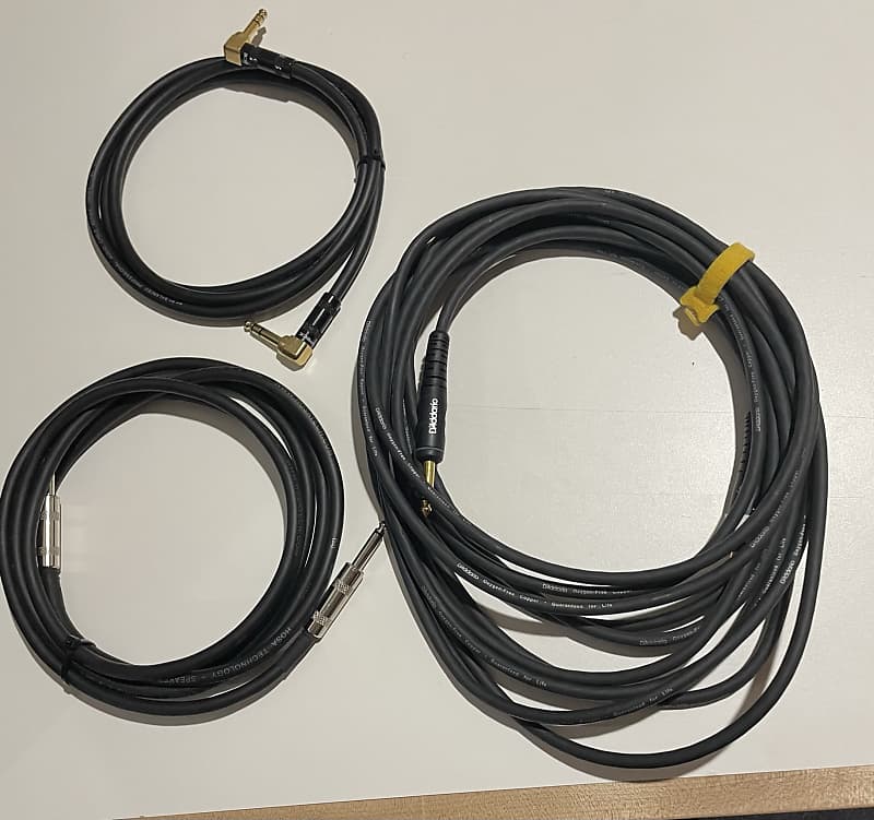 Various Assorted Speaker Cables (set of 3) 2010s to Present - | Reverb