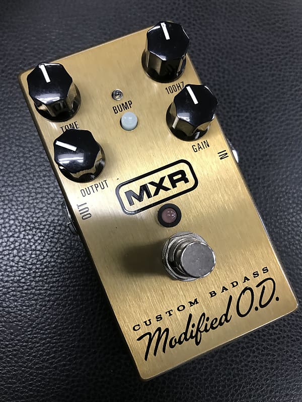 MXR M77 Custom BadAss Modified O.D. Pedal Gold | Reverb