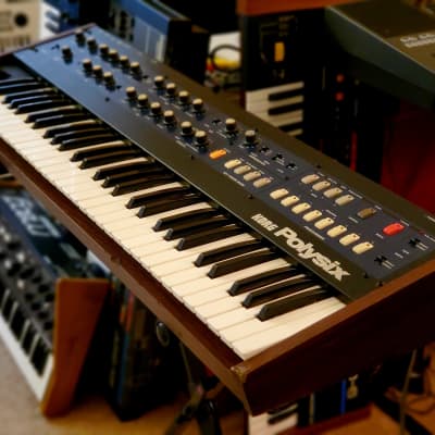 KORG POLYSIX FULLY SERVICED RARE VINTAGE BEAUTY IN AMAZING CONDITION!!!