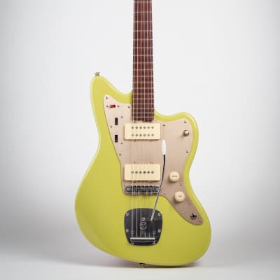 Beardsell Guitars Swingmaster 3-pickup 2017 Avocado Green image 2
