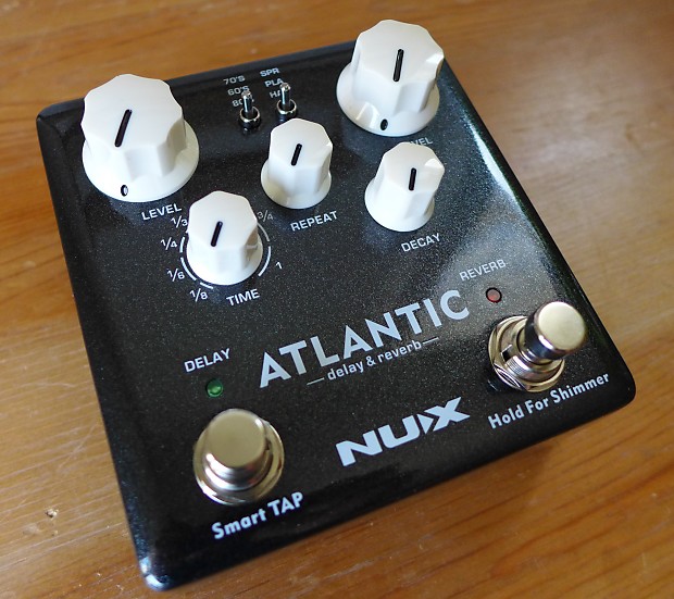 NuX Atlantic Delay & Reverb Pedal - Mint in Box | Reverb