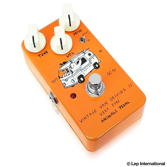 Animals Pedal Vintage Van Driving is Very Fun Overdrive | Reverb