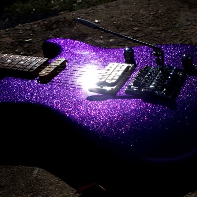 Strings & Things St. Blues  Eliminator II 1985 Purple Sparkle.   Special.  RARE. image 13