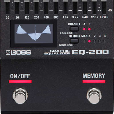 Boss EQ-200 Graphic Equalizer Effects Pedal image 1