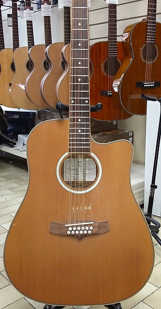Tanglewood TW28 12 CLN CE Electro acoustic 12 string cutaway Natural Satin