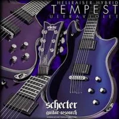 Schecter Hellraiser Hybrid Tempest 2017 Ultraviolet image 5