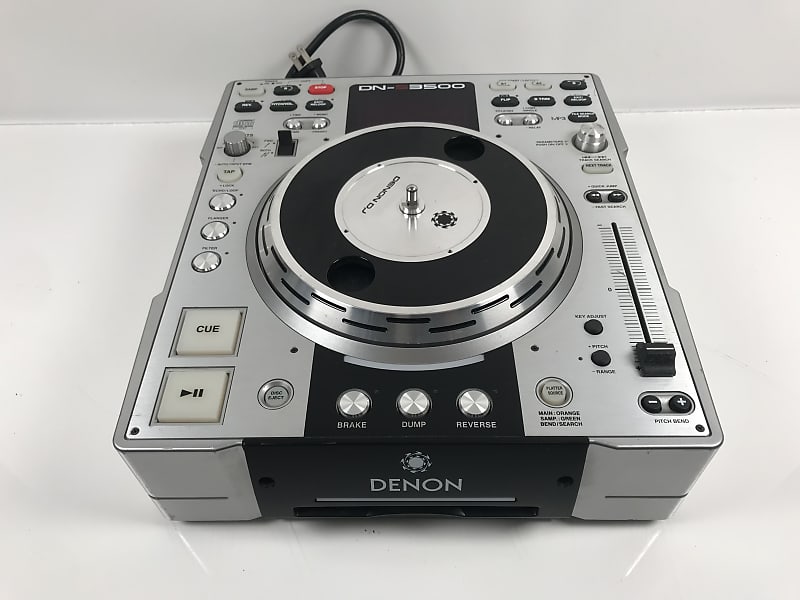 Denon DN-S3500 CDJ Professional CD Player Direct Drive Turntable