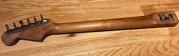 ギター Warmoth Flamed Maple Mustang Parts Replacement neck for Fender CBS Mustang and Jaguar 24