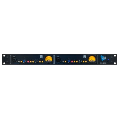 API 3122V - 2 Channel Mic/Line Pre with Variable Output and High-Pass Filter image 1