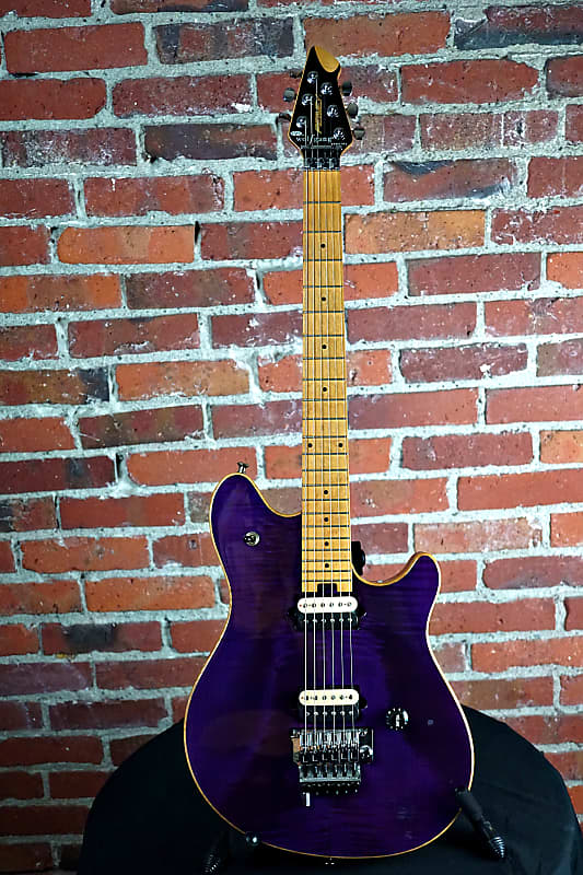 Peavey Wolfgang Special Flame Maple Top USA 2002 Purple