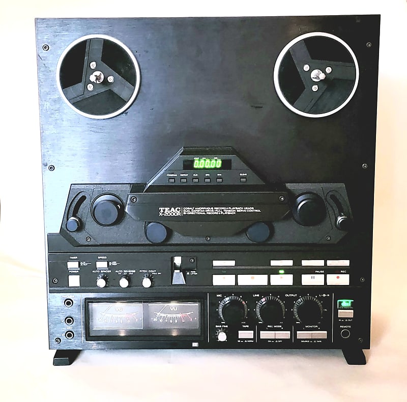 TEAC X-2000R, Pro Serviced Open Reel Stereo Tape Deck s/n #115093 TASCAM