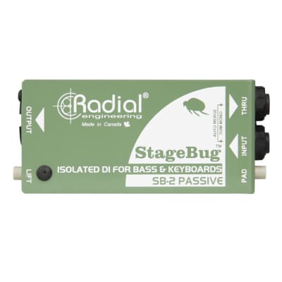 Radial StageBug SB-2 Single Channel Passive Instrument DI Direct Box image 3