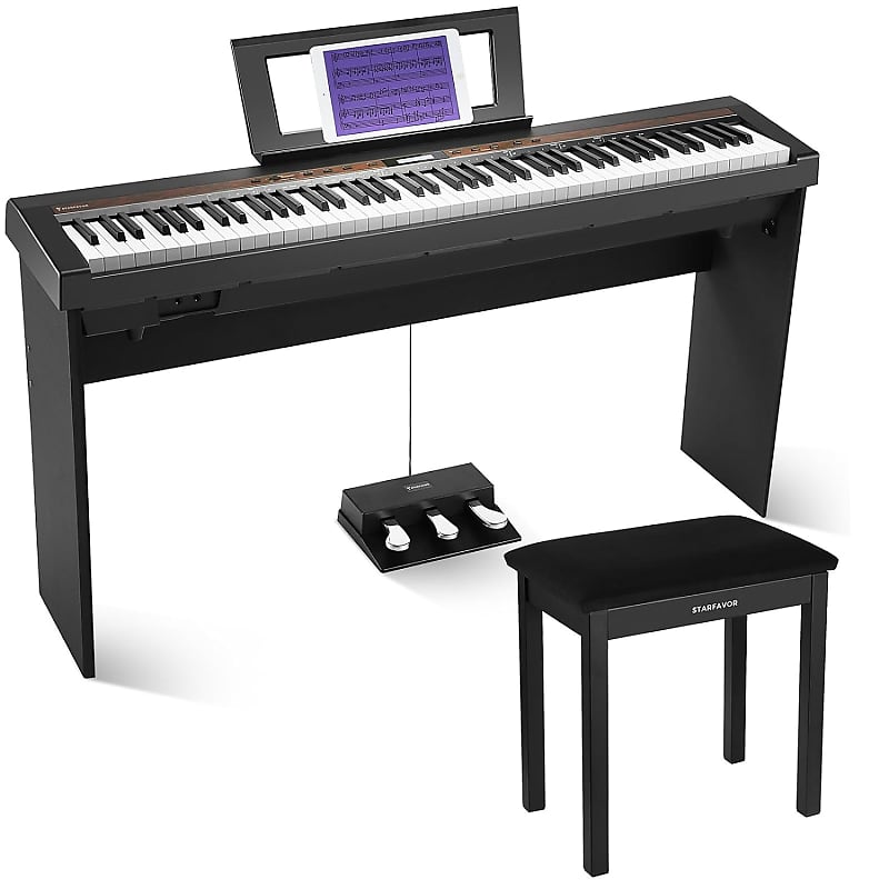 Casio piano discount stand and bench