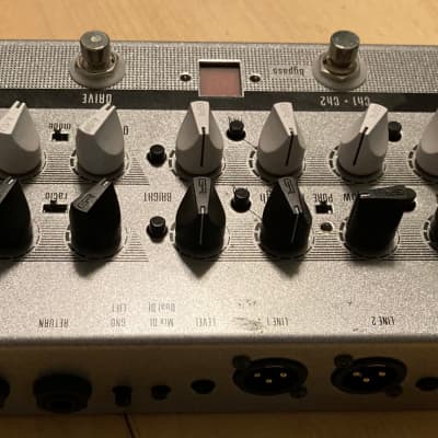 GR Bass GR Bass DUAL-PRE 2-Channel Analog Bass Preamp w/Headphone Output 2021 - Silver image 3