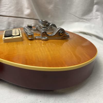 Epiphone Elite Elitist Les Paul Standard Guitar with Bigsby + Case 2007 - Honey Burst image 14