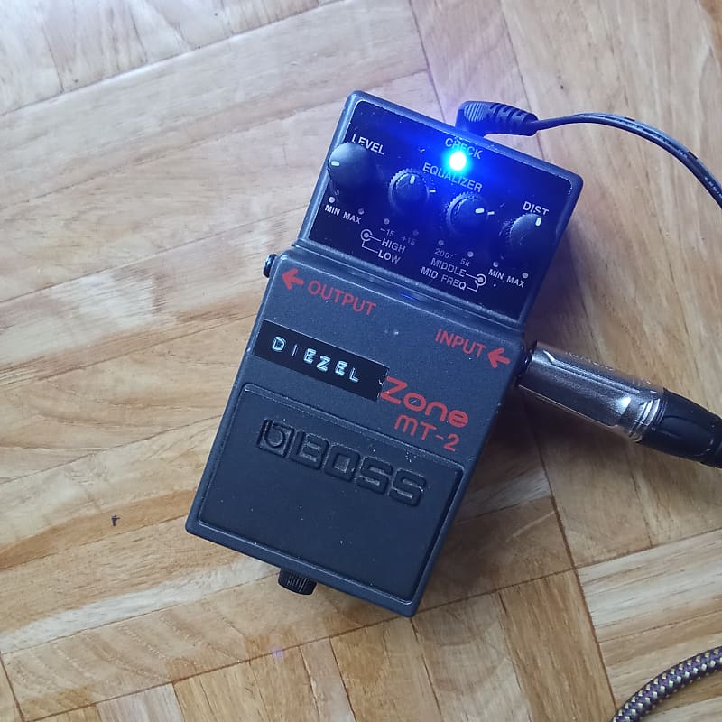 BOSS MT-2 Metal Zone / TWIN DRIVE Bogner MOD - YouTube