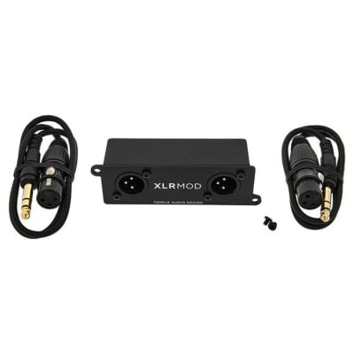 NEW TEMPLE AUDIO XLR PASS THRU MODULE MALE + MALE image 3