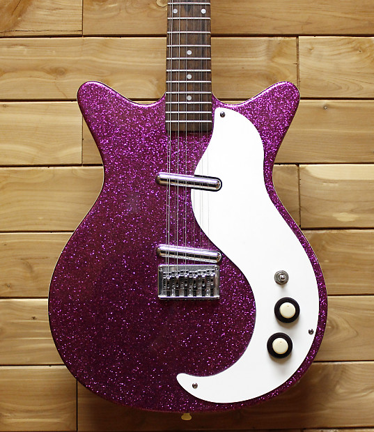 Danelectro 12 String Electric Purple Sparkle Used