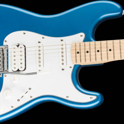 Fender Squier Affinity Series Stratocaster HSS Lake Placid Blue Electric Guitar Pack image 6