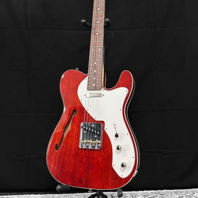 Keith Holland Custom T-NS-Thinline - Translucent Red Wine image 5